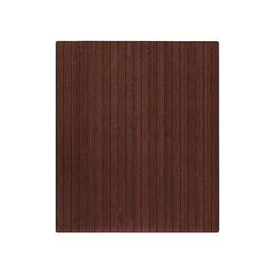 Anji Mountain Standard Bamboo Carpet & Hard Floor Chair Mat, 42″ x 48″, Dark Cherry (AMB24035) Simolary simolary.com