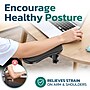 Purely E5620 Ergonomic Arm Rest/Elbow Support for Desk, 180° Adjustable Computer Desk Support Extender, Black (PARE5620)~#|#~75563F79-0CBA-432F-A862B6EACCB06B1F_sc7