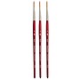 Princeton Velvetouch Short Handle Mixed Media Synthetic Round Brush, 3/Pack (PBXP3950R4-3)~#|#~7556592B-44DA-4468-8D990E5347482E94_sc7