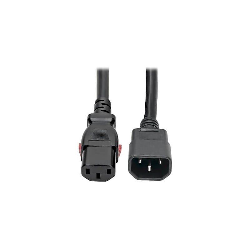 Tripp Lite 6 ft. Heavy-Duty PDU Power Cord, Locking C13 to C14 - 15A, 250V, 14 AWG image 1