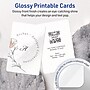 Avery Integrated Cards, 6" x 9", Glossy White, 10/Pack (95353)~#|#~75600A72-97C6-42C7-B075491ECA32D7DC_sc7