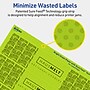 Avery Laser/Inkjet Multipurpose Rectangle Labels, 1.75" x 7.75", Bright Green, 50/Pack (94232)~#|#~75621E41-AA9D-4A93-918B42E9BCA4D76F_sc7