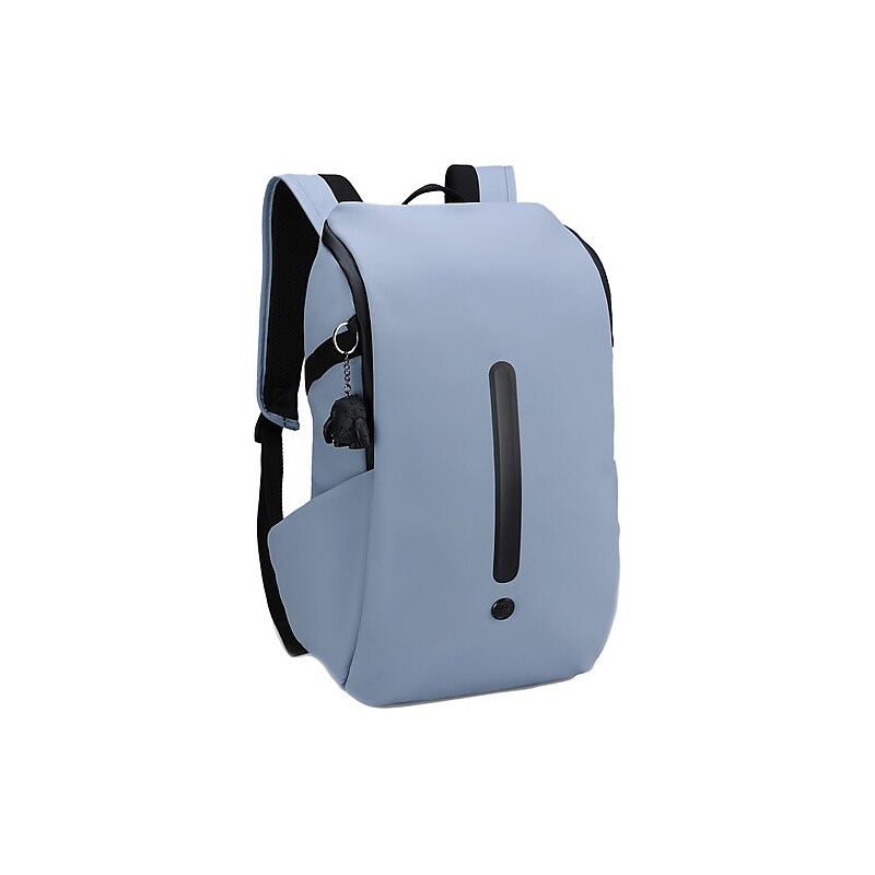 SwissDigital LAMONE Rolltop Laptop Compatible Backpack, Large, Light Blue (SD1685-13) image 1