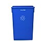 Alpine Industries Polypropylene Recycling Bin and Dolly, 69 Gallon, Blue, 3/Pack (ALP477-BLU-3PKD)~#|#~7562FF19-A2E4-4E57-9C0A7DC37F8B3D55_sc7