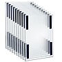 Azar 11" x 17" Magnetic Sign Holder, Vertical, Wall Mounted, Clear, Acrylic, 10/Pack (129932)~#|#~7566FB33-3DA4-40A8-94934BA045E186E7_sc7