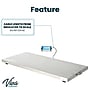 Viva Comfort Veterinary Weight Scale, White, 660 lbs. Capacity (ADI904-04-MK)~#|#~75683FDF-1BE4-43F1-95B9D5E111404289_sc7