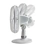 Lasko 12" Oscillating Table Fan, 3-Speed, White (D12225)~#|#~756ABF24-DCBD-4E35-B52A341CB183451D_sc7
