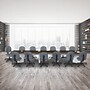 Regency Array 192"W x 48"D Conference Table with Grommet, Neo Walnut/White (ACT19248NWWH)~#|#~7571918D-3A28-4125-9545684A691EDC5C_sc7