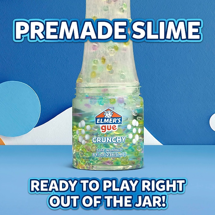 Elmer's Gue Premade Crunchy Slime, 2/Pack (2223183) | Staples