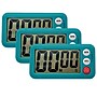 Teacher Created Resources Digital Timers, Teal, 3/Pack (TCR21042-3)~#|#~75728472-C3BA-4058-96DE154646AD6E4B_sc7