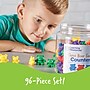 Learning Resources Three Bear Family Rainbow Counters, Assorted Colors, Set of 96 (LER0744)~#|#~7574A9C4-6E26-4CE5-A2391254860A1CA5_sc7