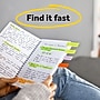 Post-it Page Markers 1/2" x 2", Assorted Colors, 500 Page Markers/Pack (670-10AB)~#|#~75753479-C129-448D-862655665A4374EB_sc7