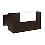 Bush Business Furniture Arrive 72"W L Shaped Reception Desk with Counter, Mocha Cherry (ARV009MR)~#|#~7577AC95-E273-4F74-BBE0C114A93D9F4B_sc7