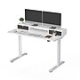FlexiSpot EC9W Series 48" W Electric Adjustable Standing Desk, White (EC9WDO04W)~#|#~75783666-1FC5-45B5-B00D75D1A15590B9_sc7