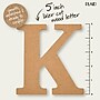 Plaid MDF Letters, 5", Brown Oxide, 12/Pack (PDE63564-12)~#|#~75786B8A-D12B-4EFE-97EAEEA24D8986B1_sc7