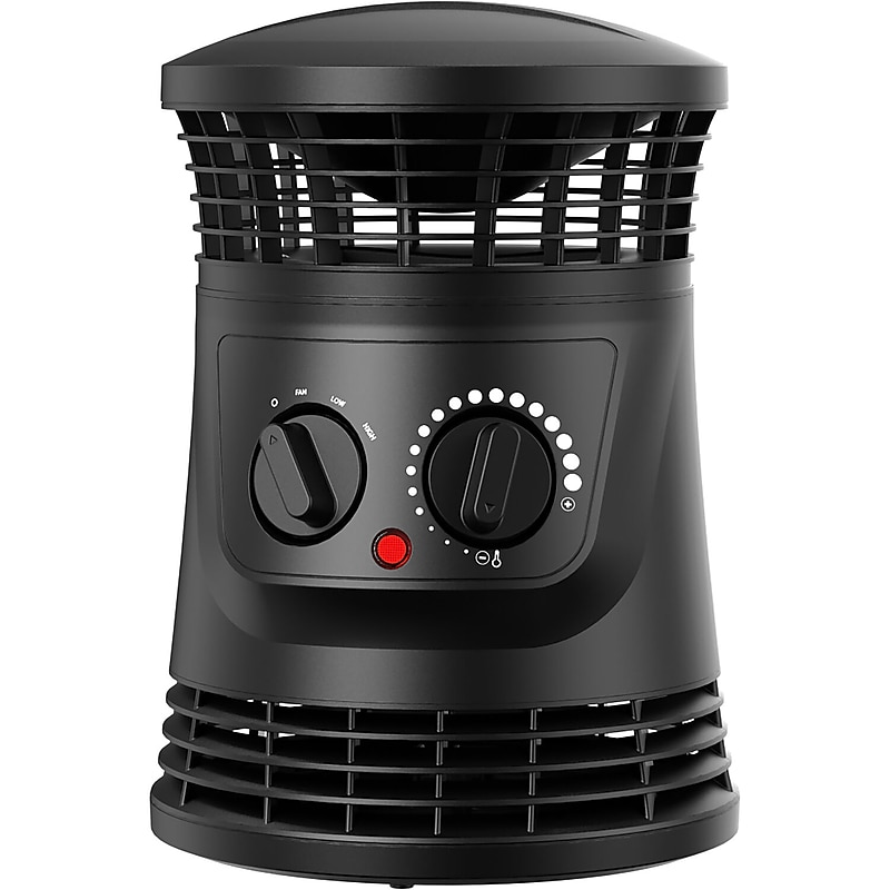 Lifesmart 1500-Watt Portable Ceramic Electric Desk Heater, Black (HT1366) image 1