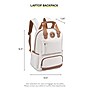 Delsey Paris Flanerie Laptop Backpack, Champagne (40303160017)~#|#~7580B164-42FF-446B-9A26ABF8C19DC45B_sc7