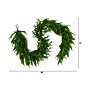 Nearly Natural Artificial Real Touch Norfolk Island Pine Garland, 8' (W1395)~#|#~7583CCBB-E935-4526-88A0DAA6244CBAC4_sc7