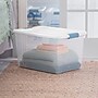 Sterilite 64 Quart Latching Storage Bin with Lid, Plastic, White (14978006)~#|#~7584DCF1-00D5-41D4-B01ED5A14A953565_sc7