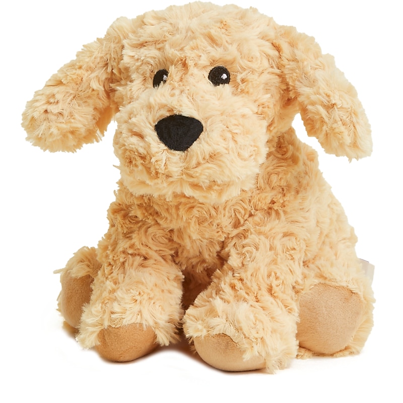 Warmies Golden Dog Stuffed Animal, Gold (CP-DOG-3) image 1