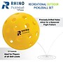 Champion Sports Recreational Outdoor Pickleball Set, Yellow (CHSPB6OTDSET)~#|#~7589C289-A23A-4ADB-8C74E6D153BEB012_sc7