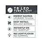 Viribright 22-Watt Daylight LED Ballast Bypass Bulb, 10/Box (518921-10)~#|#~758F4BDB-9C60-4FD2-B7B9C3330B018D02_sc7