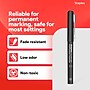 Staples Duramark Permanent Marker, Ultra Fine Tip, Black, 36/Pack (ST62948)~#|#~758F9C00-248F-4A0C-B5CF0B54637E8C64_sc7