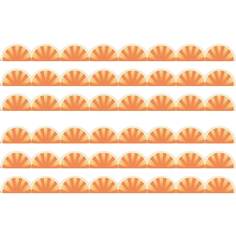 Teacher Created Resources Moving Mountains Die-Cut Border Trim, 2.75" x 35", 24/Pack, 6 Packs/Bundle (TCR9231-6) image 1