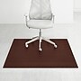 Anji Mountain Plush Bamboo Carpet & Hard Floor Chair Mat, 47" x 60", Dark Cherry (AMB0500-1009)~#|#~759AA442-2C7C-4A3F-BBFCB715BA8E3A06_sc7