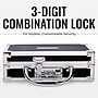 Vaultz Storage Container w/ Combination Lock, Plastic, Black (VZ00361-CAM)~#|#~759BF974-D353-44CC-B01EA3C90B567D51_sc7