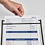 Staples Heavy Duty Stitched Job Ticket Holder, 9" x 12", Clear, 25/Pack (17703)~#|#~759DF278-3192-4F05-AAC9703BB50750C8_sc7