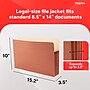 Staples Reinforced Expanding File Pockets, Legal Size, 3.5‑Inch Expansion, Heavy‑Duty Brown Accordion Folders – 25/Pack~#|#~759E5751-37CD-4B8D-98567EA086F2C2DA_sc7