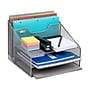 Mind Reader Metal Desktop Organizer Vertical File Holder Paper Letter Tray, Silver (MESHBOX5-SIL)~#|#~759FF3A5-DF25-4212-B7F17D642F9B6686_sc7