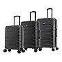 InUSA Trend 3-Piece Hardside Spinner Luggage Set, Black (IUTRESML-BLK)~#|#~75A00C82-85ED-439F-B521FF4388F00DC8_sc7