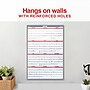 2026 Staples 48" x 32" Yearly Dry Erase Wall Calendar, Gray/White (ST58450-26)~#|#~75A259BC-DD56-4E8C-AAC60E1614535434_sc7