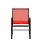 Flash Furniture Brazos Series Outdoor Stack Chair, Red, 4/Pack (4JJ303CRD)~#|#~75A341C0-F45A-4275-8BB75181A161529B_sc7