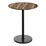 Flash Furniture TopGuard 36" Round Wood Restaurant Dining Table with Round Base, Natural/Black Base (STRD36NATTR24B)~#|#~75A6D459-9067-42C5-AD52B7458548D300_sc7