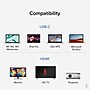 Plugable 6' USB 3.1 Type-C to HDMI 2.0 Audio/Video Monitor Cable, Male to Male, Black (USBC-HDMI-CABLE)~#|#~75A7E9A2-9469-46E3-AC0B4E87E993FCD6_sc7
