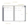 2025-2026 Day Designer for Blue Sky 5.875" x 8.625" Academic Year Weekly & Monthly Planner, Plastic Cover, Deep Blue (151079)~#|#~75AB19C1-51B3-4092-ABBE93453BC875AC_sc7