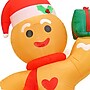 National Tree Company First Traditions Collection 8 ft. Inflatable Blow Up Gingerbread Man (FRT100-JAY10224)~#|#~75AB76FE-BEEC-4B75-BD9888D8B95D9B89_sc7