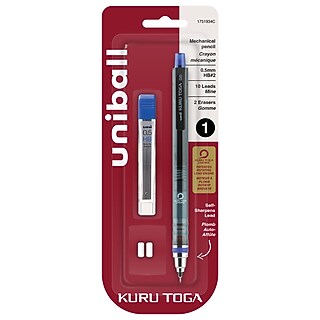 uni-ball Kuru Toga Mechanical Pencil, 0.7mm, #2 Medium Lead