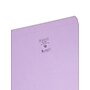 Smead Reinforced File Folder, Straight Cut, Legal Size, Lavender, 100/Box (17410)~#|#~75B08D50-5ADD-4924-977F9DC8B6C1DD1C_sc7