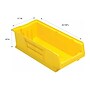 Quantum Storage Systems Stackable Plastic Hulk Container, 10" x 11" x 23 7/8", Yellow, 4/Pack (QUS953YLCS)~#|#~75B0FF0D-57CE-409A-B5D07055C920EF84_sc7