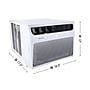 Hisense 115-Volt 10000 BTU Window Air Conditioner with Remote, WiFi Enabled, White (AAW10CW26)~#|#~75B7A243-2143-473E-A9AA8A91A694A236_sc7