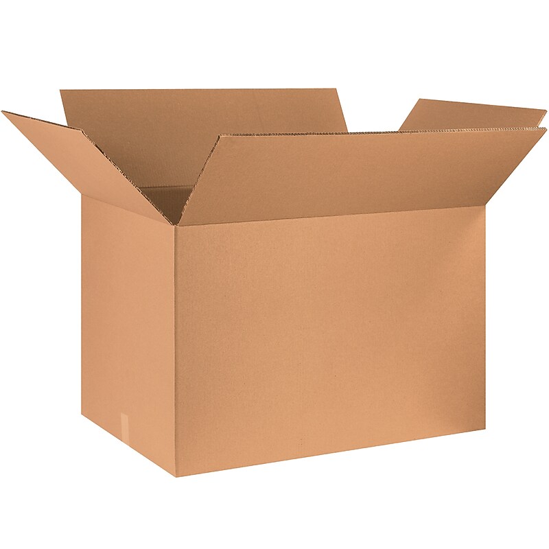 36" x 24" x 24" Heavy Duty Shipping Boxes, 48 ECT, 5/Bundle (HD362424DW) image 1