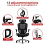 Staples Hyken Pro Ergonomic Fabric Swivel Task Chair, Black (ST63228)~#|#~75C944C8-987C-4D52-B592F44F6C59B5F3_sc7