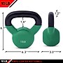 Jfit 10 lb. Vinyl Kettlebell, Dark Blue (J-VKB10)~#|#~75D20183-46DD-4444-8D8308058FE5119D_sc7
