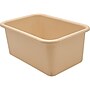 Teacher Created Resources Small Plastic Storage Bin, 11.38" x 7.75" x 5", Light Brown, 6/Bundle (TCR20982-6)~#|#~75D2C74A-F27A-470A-AE1F5B0BCEB5A387_sc7