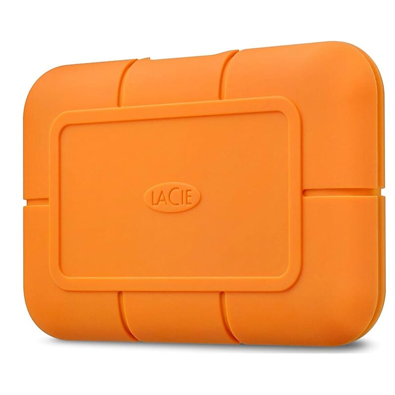 LaCie Rugged SSD STHR500800 500GB USB 3.1 Gen 2 / Thunderbolt 3 External Solid State Drive image 1