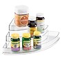 iDESIGN 3-Compartment Plastic Desk Organizer, Clear, 2 Piece (27893M2)~#|#~75D7CBF1-64C6-4928-B4B0CB8C70DEA86E_sc7